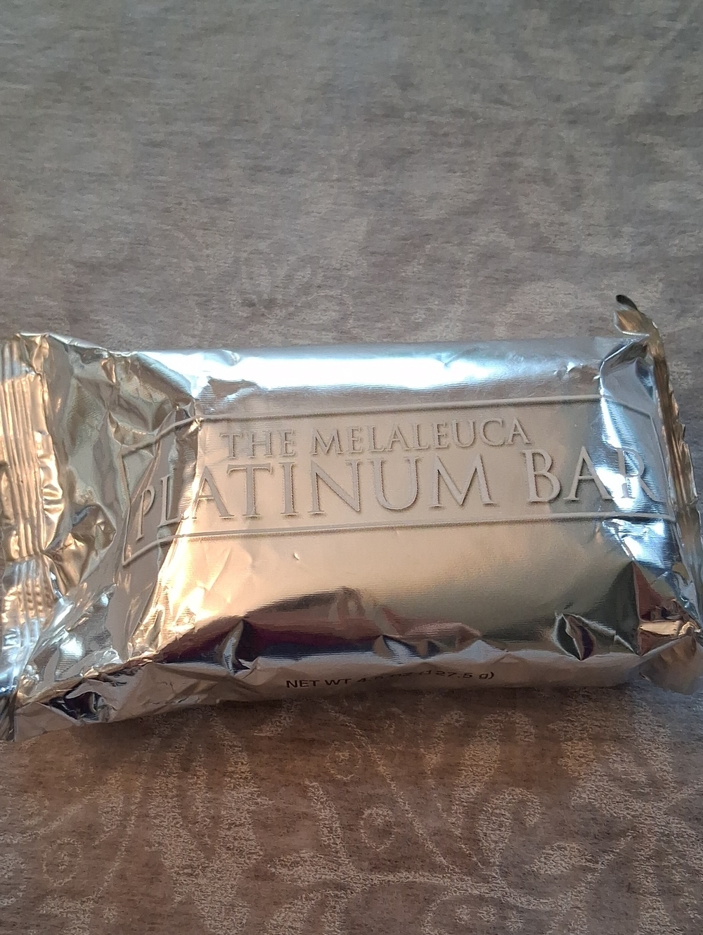 The Melaleuca Platinum Bath Bar Soap 4.5 oz